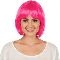 TecTake dressforfun - Bob pink - verkleedkleding kostuum halloween verkleden feestkleding carnavalskleding carnaval feestkledij partykleding - 303645