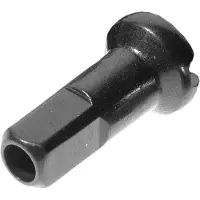 Dt Swiss -spaakmoer van messing, Pro Head Pro Lock, schroefdraad 2,0, lengte 14 mm, zwart (x100)