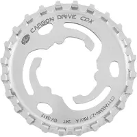 Gates Carbon Drive Cdx Center Track 45.5 Mm Pinion Alfine/nexus/sturmey Tandwiel