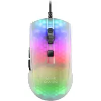 Mars Gaming MMRW, rechts, optisch, USB Type-A, 12800 DPI, wit