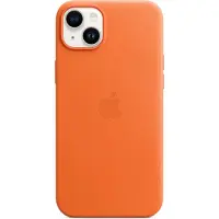Apple iPhone 14 Plus Back Cover met MagSafe Leer Oranje