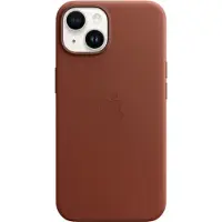 Apple iPhone 14 Back Cover met MagSafe Leer Omber