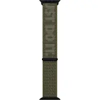 Apple Watch 42/44/45 mm Nylon Sport Loop Nike Horlogeband Sequoia/platina