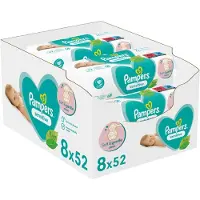 Pampers Billendoekjes - Sensitive - 416 Doekjes (8 x 52)