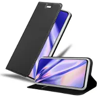 Cadorabo Classy Book Case voor Realme GT / GT Neo 2T / Q3 PRO (Realme GT Neo 2, Realme GT), Smartphonehoes, Zwart