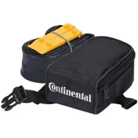 Continental Zadeltas met 26" binnenband 1.75 - 2.50 + 2 bandenlichters