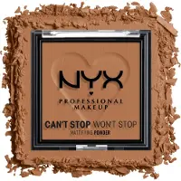 Nyx Facial make-up Powder Can't Stop Won't Stop Mattifying Powder 08 Mocha