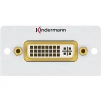 Kindermann 7444000702 DVI-I aluminium stopcontact (7444-702)