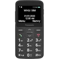 Panasonic KX-TU160 gebruiksvriendelijke mobiele telefoon Juodas, 2,4 ", TFT-LCD, 240 x 320, USB-versie USB-C, (2.40", 32000 MB, 0.30 Mpx), Sleutel mobiele telefoon, Zwart