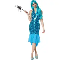 TecTake dressforfun - zee-prinses - S - Verkleedkleding carnaval - Halloween - Verkleden - Feestkleding - Carnavalskleding - Feest - Partykleding