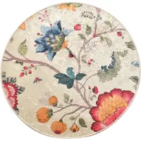 Asir Badmat - Multicolor - Diameter: 140 Cm