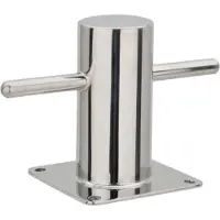 Talamex Stainless Steel Bollard Cleat Zilver 50 mm