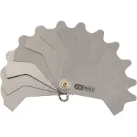 Ks Tools Lasnaadmal 300.0619, vervaardigd van verenstaal, gewicht: 50 gram