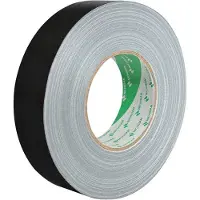 Nichiban Gaffa tape - NIS-3850-BK - Zwart - 38mm x 50 meter - Linnen - Geen lijmresten