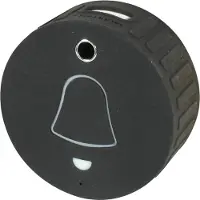 ALLNET Cleverdog, draadloos, zwart, batterij, 0,25 jaar, 1 stuk