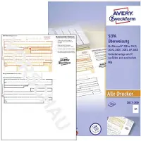 Avery Überweisung/Zahlschein