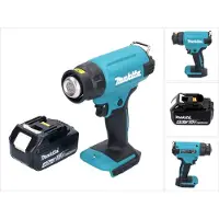 Makita DHG 180 M1 Accu heteluchtpistool 18 V 550 °C + 1x accu 4,0 Ah - zonder lader