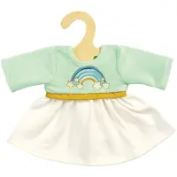 Heless poppenjurk regenboog - poppenkleding 35-45 cm multicolor.