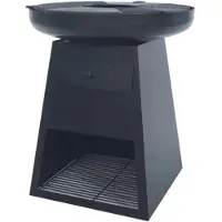 RedFire Havana BBQ Plancha Grill Zwart