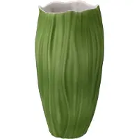 Kaiser Porzellan Tafelvaas Spirulina Vaas van biscuitporselein, in tijdloos design, hoogte ca. 20 cm (1 stuk)