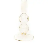 Housevitamin Bubbel Kandelaar - Amber - 9x16cm