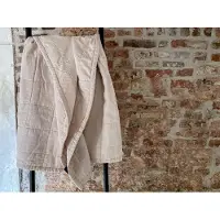 Passion for Linen Plaid Nice Powder-135 x 250 cm