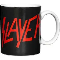 PLASTIC HEAD Slayer Mok/beker LOGO (MUG) Wit