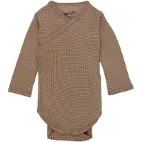 Lodger Rompertje Longsleeve Ciumbelle Beige-Maat 56