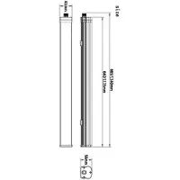 Deko-light Tri Proof Motion Lamp voor vochtige ruimte Energielabel: G (A - G) LED LED vast ingebouwd 18.50 W Neutraalwit Wit