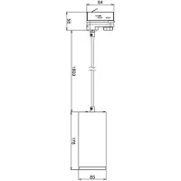 Deko-light Lucea 15 707127 Hanglamp LED vast ingebouwd 15 W LED Energielabel: F (A - G) Diepzwart (RAL 9005)