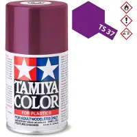 Tamiya Hobbyverf Acrylverf - TS-37 Lavender Purple - Gloss - Acryl Spray - Verf spuitbus - 100 ml