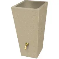 Prestige Regenton manhattan zandkleur 200L incl. messing kraantje