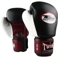 Twins BGVL 4 Bokshandschoenen Zwart - Wit - Rood