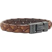 Josh Heren Leren Armband Cognac | 24902-BRA