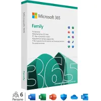 Microsoft 365 Family aanbieding | 6 gebruikers | 1 jaar | alles in 1 licentie | inclusief de laatste versies