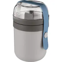 Berghoff Tweedelig lunchpot grijs - Leo