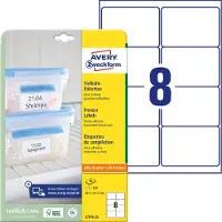 Avery Labels, Etiketten voor diepvriesvoedsel