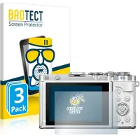 BROTECT - Screenprotector voor Olympus PEN E-P7 - Folie Beschermfolie Beschermglas matte 3 Stuks