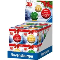 Ravensburger 3D Puzzel - Kerstbal Geel (54 stukjes)
