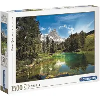 Clementoni - Puzzel - 1500 Stukjes - Blue Lake - Puzzel Voor Volwassenen - High Quality Collection