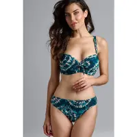 Marlies Dekkers Badmode Voorgevormde Bikinitop Lotus | Maat: 75E | Kleur: Turquoise/Print
