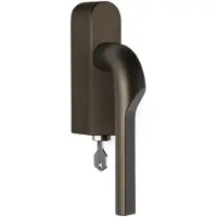 Formani Rivio by Gensler GL100-DKLOCK-O draaikiepgarnituur afsluitbaar linksdraaiend - brons