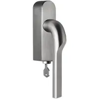 Formani Rivio by Gensler GL100-DKLOCK-O draaikiepgarnituur afsluitbaar linksdraaiend - mat RVS