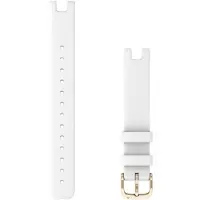 Garmin Lily Leren Bandje Wit S/M