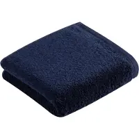 Vossen Handdoek Vossen Vegan Life Marine Blau (50 x 100 cm) (Set van 3)