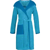 Esprit Badjas Women Striped Hoody Turquoise-L