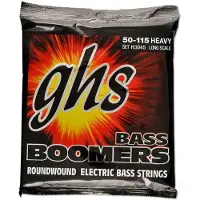 GHS BOOMERS BASSES BOOMERS ROUND WIRE STRINGS HEAVY SET 50-70-95-115