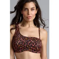 Marlies Dekkers Badmode Voorgevormde Bikinitop Jungle Diva | Maat: 75B | Kleur: Bruin/Print