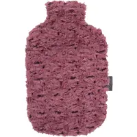 Fashy - Donker Roze Pluche Warmwaterkruik - Rozendesign