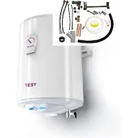 Tesy i-Light warmwater boiler 80 liter dik model met verticale installatie set, Elektrische boiler